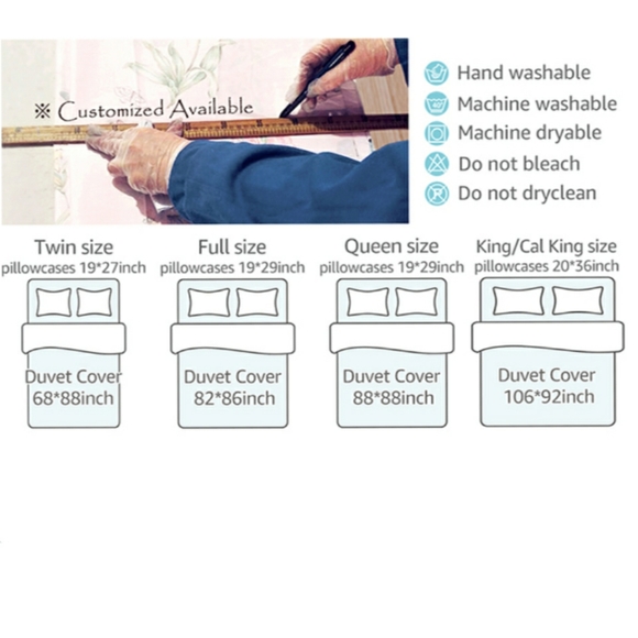 🆕⭐ Country Cottage floral cotton duvet set - Picture 11 of 13